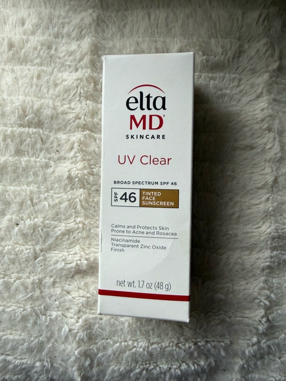 EltaMD UV Clear Face Sunscreen - White with Red Accents